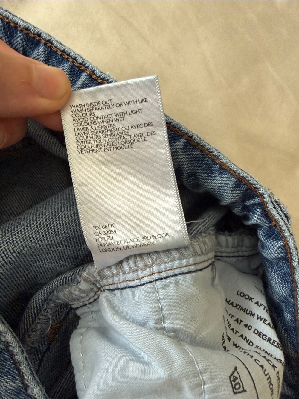 BDG Urban Outfitters High Rise Women’s Mom Jeans // 100% Cotton // Women 27 - Picture 14 of 14